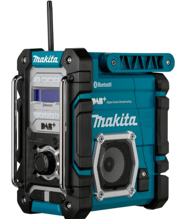 Baustellen-Radio MAKITA DMR112 mit DAB, DAB+, FM und Bluetooth