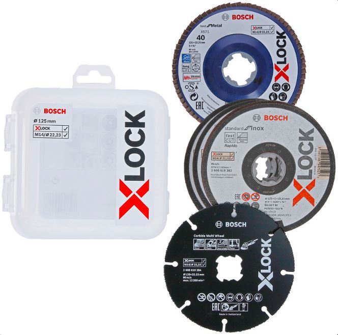 Winkelschleifer Bosch X-LOCK GWX 10-125 1000 Watt