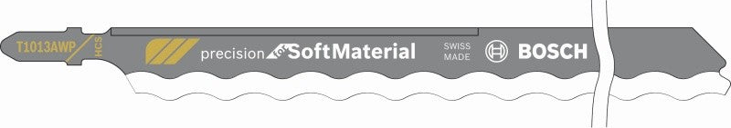 Stichsägeblätter Bosch  Precision für Soft Material T 1013 AWP (VE = 3 Stk)