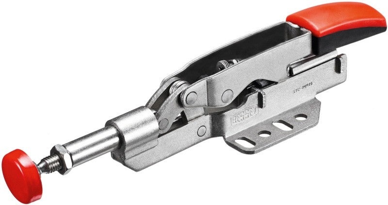 Schubstangenspanner BESSEY mit waagrechter Grundplatte bis 16 mm Spannhöhe