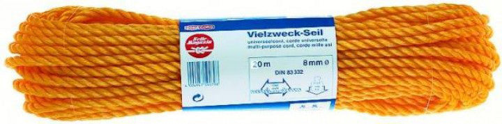 Polypropylen-Seil orange ø 8 mm x 20 m