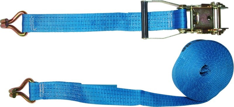 Zurrgurt 2-tlg. mit Ratsche 35 mm / 6 m Spitzhaken grün