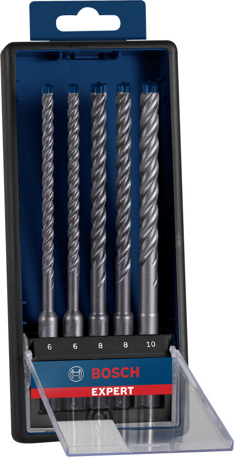 Hammerbohrer HM BOSCH EXPERT 5tlg. SDS plus-7X Set, 6/6/8/8/10mm