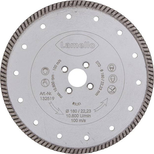 Diamant-Trennblatt LAMELLO ø200x1,8x29 für Tanga DX200 für Kunststofffenster