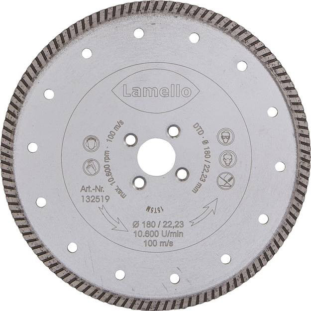 Diamant-Trennblatt LAMELLO ø200x1,8x29 für Tanga DX200 für Kunststofffenster
