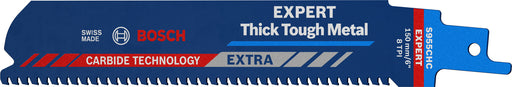 Säbelsägeblatt BOSCH S1155 CHC EXPERT Metall HM-bestückt 225mm (VE=1St.)