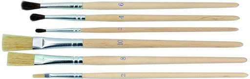 Hobby-Pinsel Set 6 tlg.