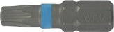 Biteinsatz Torx TX25 x 25 mm 1/4 Zoll Aufnahme Farbe blau