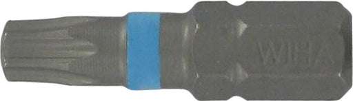 Biteinsatz Torx TX25 x 25 mm 1/4 Zoll Aufnahme Farbe blau