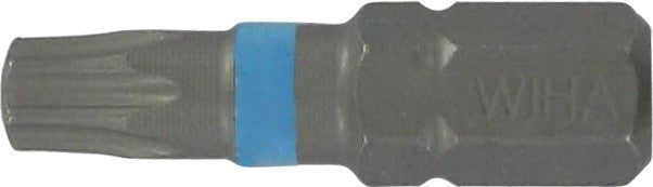 Biteinsatz Torx TX25 x 25 mm 1/4 Zoll Aufnahme Farbe blau