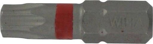 Biteinsatz Torx TX30 x 25 mm 1/4 Zoll Aufnahme Farbe rot