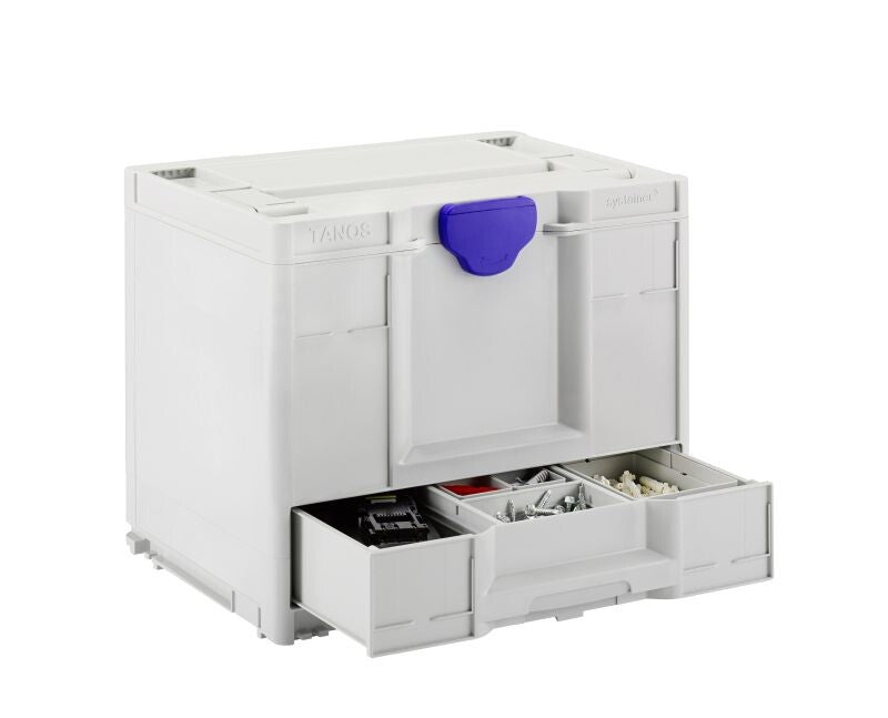 Systainer T-Loc SYS-Combi III mit 1 Schublade grau H x B x T: 315 x 396 x 296 mm
