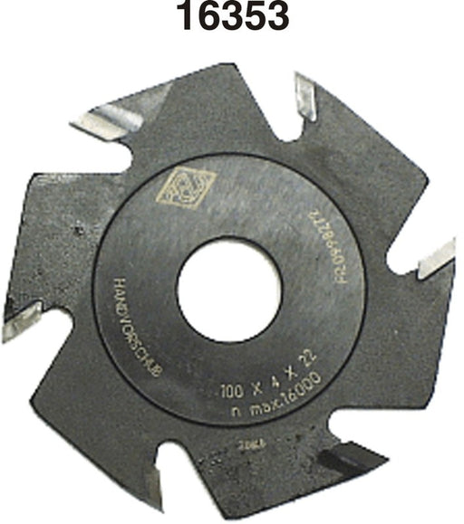 Lamellenfräser MAFELL 100 x 4 x 22 mm Z6
