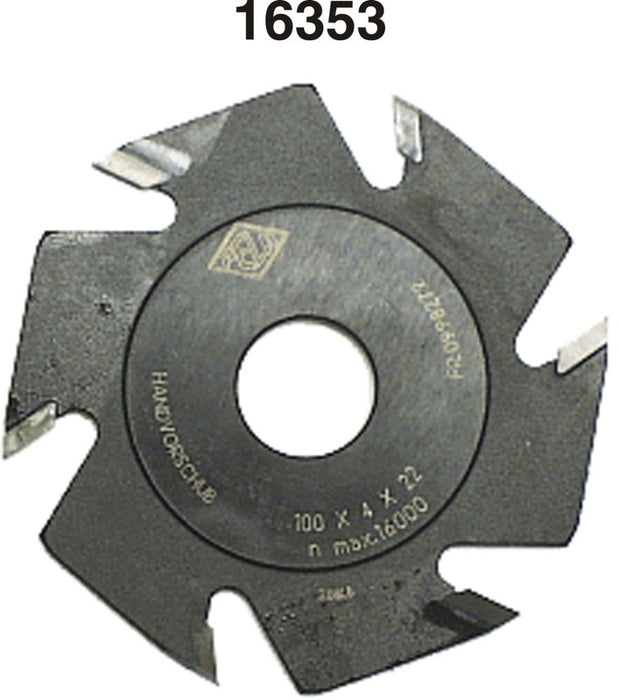 Lamellenfräser MAFELL 100 x 4 x 22 mm Z6