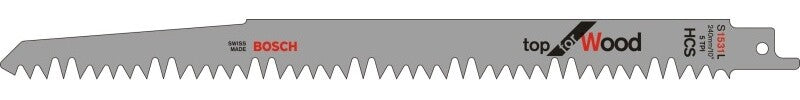Säbelsägeblatt BOSCH S1531L Holz grob 15-190mm (VE=5St.)