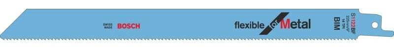 Säbelsägeblatt BOSCH S1122BF  Metall Schnitth.3-175mm flex(VE=5St.)