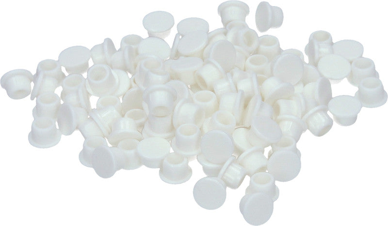 LAMELLO Clamex Abdeckkappe Ø 6 mm weiß (VE=100 Stück)