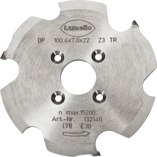 Lamellenfräser DP (Diamant) für Zeta 100,4 x 7 x 22 mm Z3
