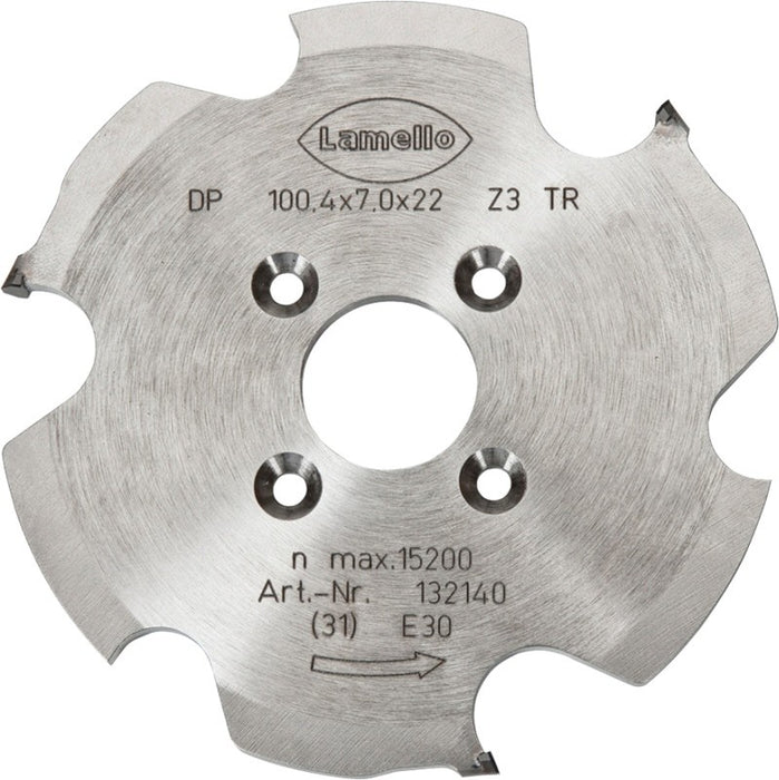 Lamellenfräser DP (Diamant) für Zeta 100,4 x 7 x 22 mm Z3