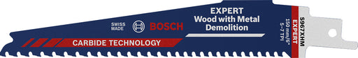 Säbelsägeblatt BOSCH S967 XHM EXPERT Demolition HM-bestückt 150mm(VE=10St.)