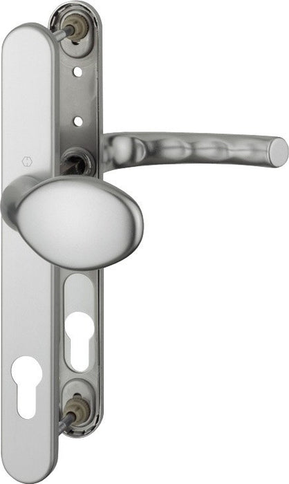 Profiltür-Wechsel-Garnitur HOPPE Tokyo PZ 92 mm Alu natur