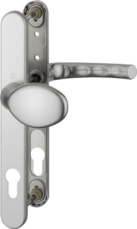 Profiltür-Wechsel-Garnitur HOPPE Tokyo PZ 92 mm Alu natur