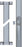 Fenster-Stangenschloss ABUS FOS550 silber AL0125
