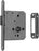Fallenschloss KFV 429 1/2 55 mm 20 mm altsilber rund links