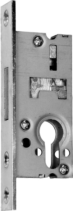 Rohrrahmen-Riegelschloss Dorn 30 mm Stulp 24x160 mm Edelstahl