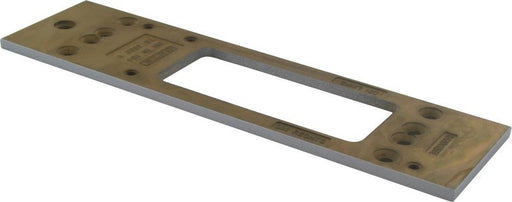 Montageplatte zu GEZE Türschließer TS 3000V silberfarbig