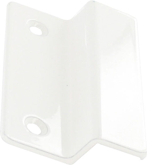 Glasfalzgriff ANUBA DG 100 Alu weiß beschichtet