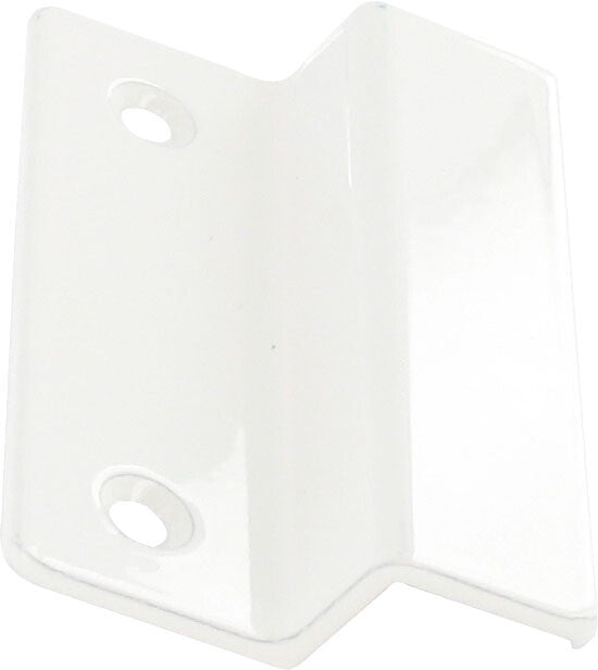 Glasfalzgriff ANUBA DG 100 Alu weiß beschichtet