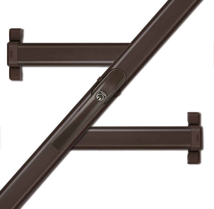 Fenster-Stangenschloss ABUS FOS550 braun AL0125