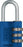 Vorhangschloss ABUS 145/30 Einzelschl. blau