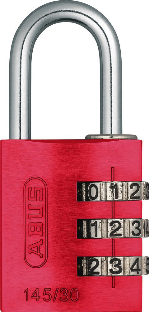 Vorhangschloss ABUS 145/30 Einzelschl. rot