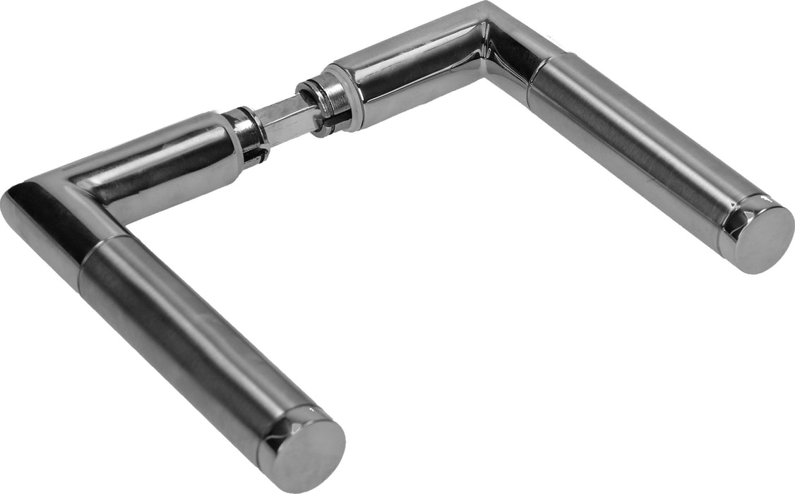 Glastürdrückerpaar KARCHER Rio ER34 Edelstahl pol./matt