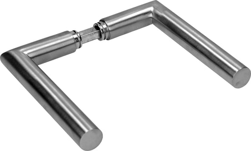 Glastürdrückerpaar KARCHER Rhodos ER28 Edelstahl matt