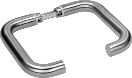 Glastürdrückerpaar KARCHER Kreta ER27 Edelstahl matt
