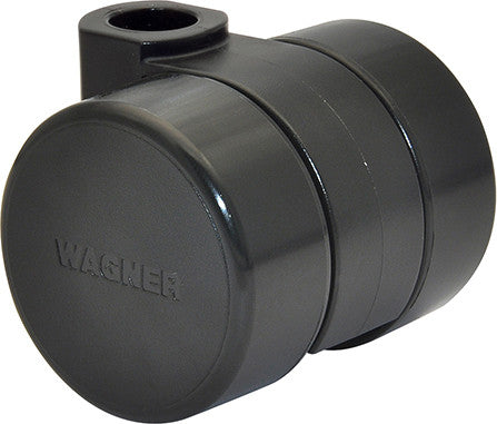 Doppelrolle Wagner Kunststoff / ø 35 mm / 70 kg / BH 40 mm / schwarz