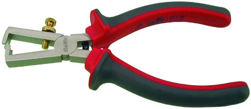 Abisolierzange verchromt 160 mm HaWe für Ø 5,0 - 10,0 mm²