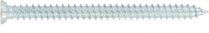 Fensterrahmenschrauben Senkkopf 11 mm - 7,5x72 mm - TX30 weiß vz.