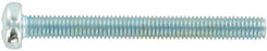 Gewindeschrauben DIN 7985 M5x20 mm PH2 weiß vz. - 100 ST pro VE