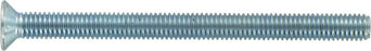 Gewindeschrauben DIN 965 M6x25 mm PH3 weiß vz. - 100 ST pro VE