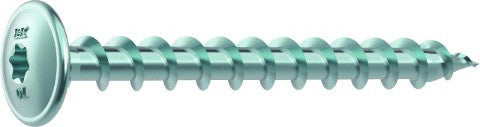 Vollgewindeschrauben Tellerkopf HECO 10x120 mm TX40 weiß vz.