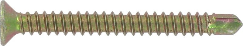 Fensterbauschrauben Senkkopf mit Bohrspitze 3,9x25 mm Torx weiß vz.