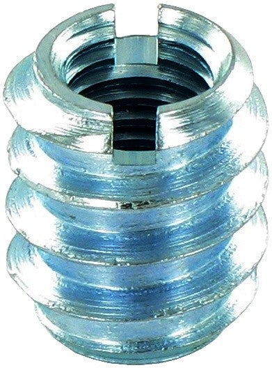 Einschraubmutter DIN 7965 M5x10x12 mm weiß vz.