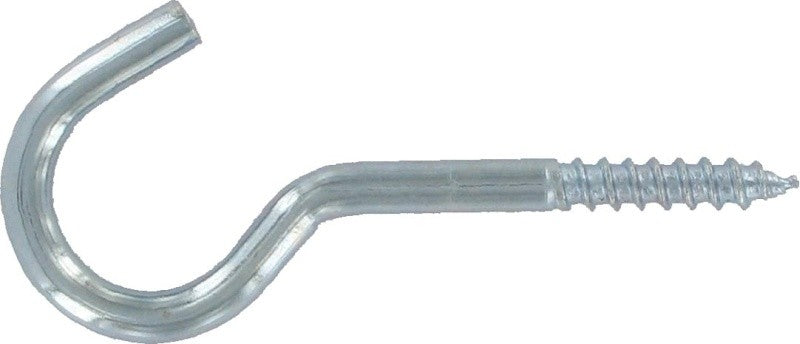 Waschleinhaken gebogen Art 15 6,8x100 mm weiß vz. - 50 ST pro VE