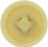 Abdeckkappen für Spanplattenschrauben PZ3 14 mm beige