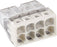 WAGO Compact-Dosenklemme 8 x 0,5 - 2,5 mm² lichtgrau