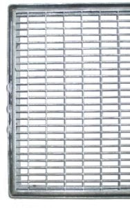 Gitterrost ohne Zarge MEA 500x800 mm Maschenweite 30x10 mm